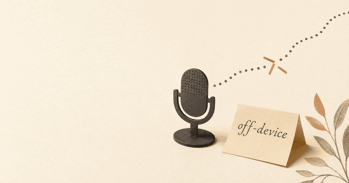 What Data Does Apple Dictation Actually Send - And How to Stop It